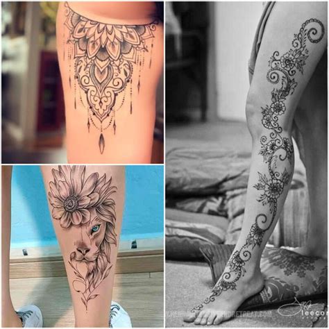 tatuajes para mujer en las piernas|Las mejores 210 ideas de Tatuajes pierna mujer